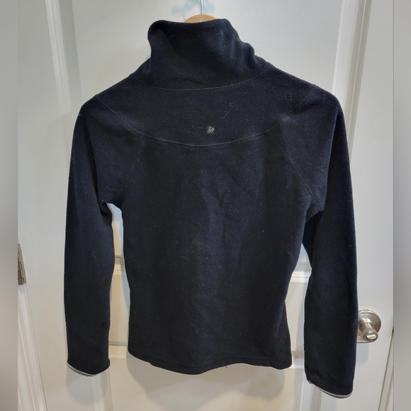 Prana black xs women's twisty fleece pullover - Picture 2 of 3